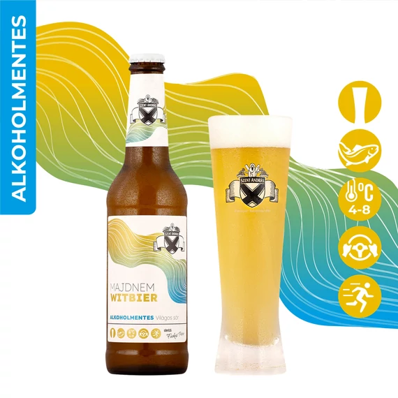 Majdnem Witbier (alkoholmentes)