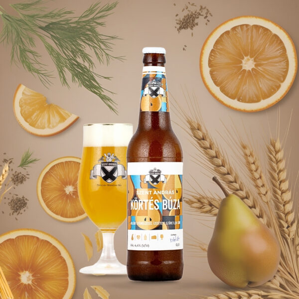 Körtés Búza (witbier / szűretlen belga búza körtével)