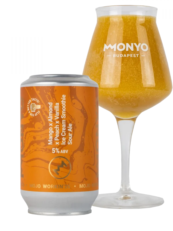 MANGO X ALMOND X PEACH X VANILLA ICE CREAM SMOOTHIE SOUR ALE - Image 2