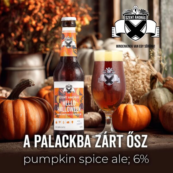 Hello Halloween (pumpkin spice ale) 5,6%