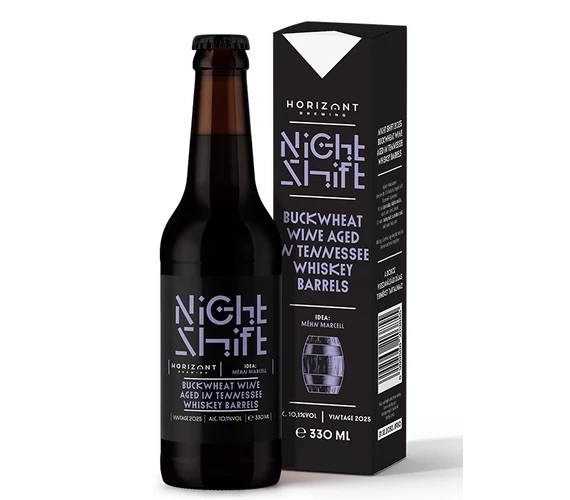 Night Shift Vintage 2025 / Tennessee Whiskey hordóban érlelt hajdinabor